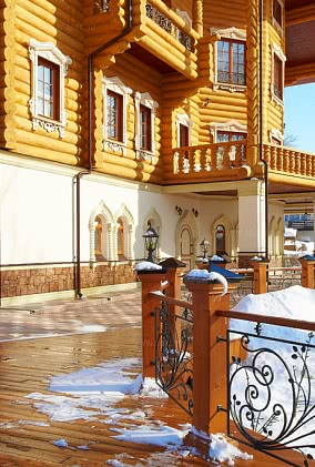 Дизайн-проект гостиницы в русском стиле